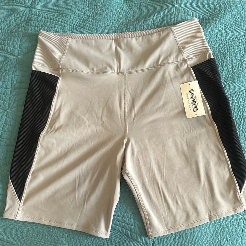 Bailey Brushed Biker Short, WalkPop, Adore Me, 2X